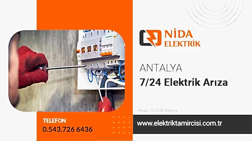 7/24 Elektrik Arıza Antalya