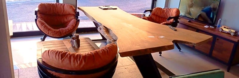 Ofis ve bah�e ah�ap mobilyalar�